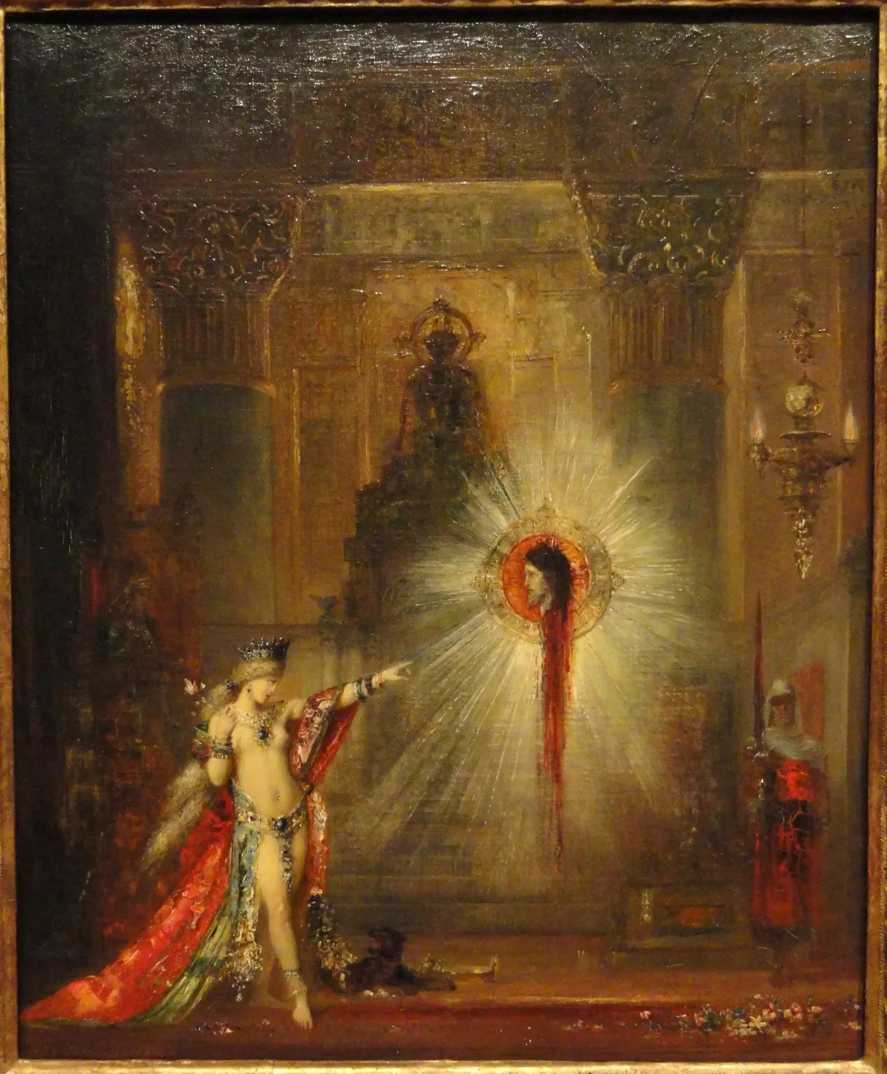 l'Apparition - Gustave Moreau image 1 tableau peint à l’huile sur toile