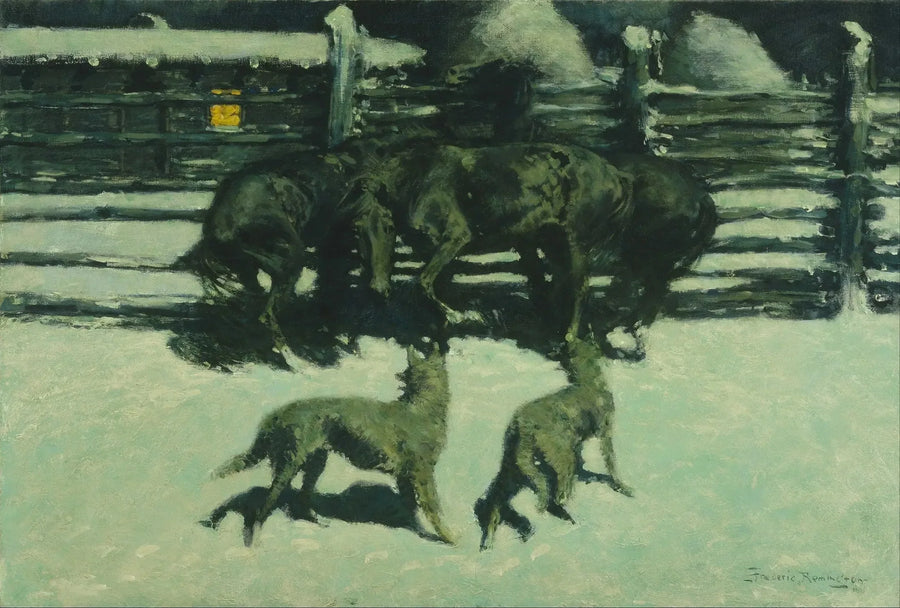 L'appel à l'aide - Frederic Remington