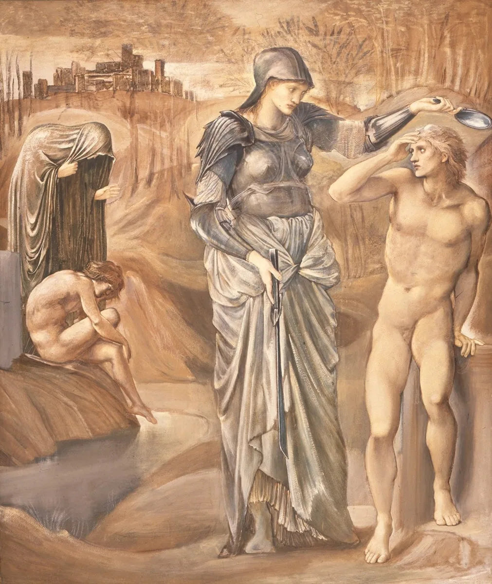 L'appel de Persée - Edward Burne-Jones image 1 reproduction artisanale de tableau