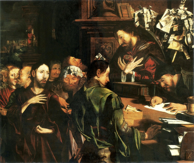 L'appel de saint Matthieu. - Marinus van Reymerswale
