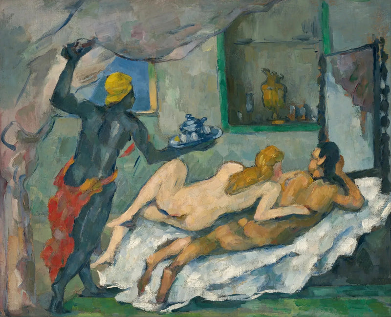 L'Après-midi à Naples - Paul Cézanne