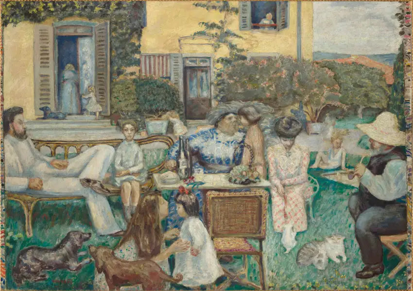L'Après-midi bourgeoise - Pierre Bonnard image 1 reproduction artisanale de tableau