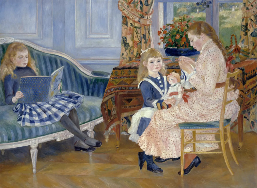 L'après-midi des enfants à Wargemont - Pierre-Auguste Renoir