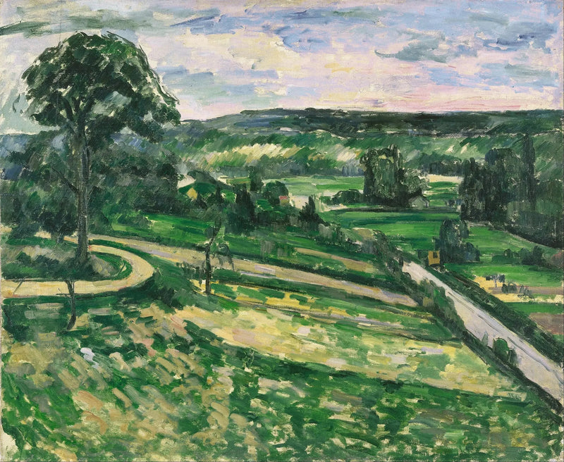 L'Arbre au tournant - Paul Cézanne