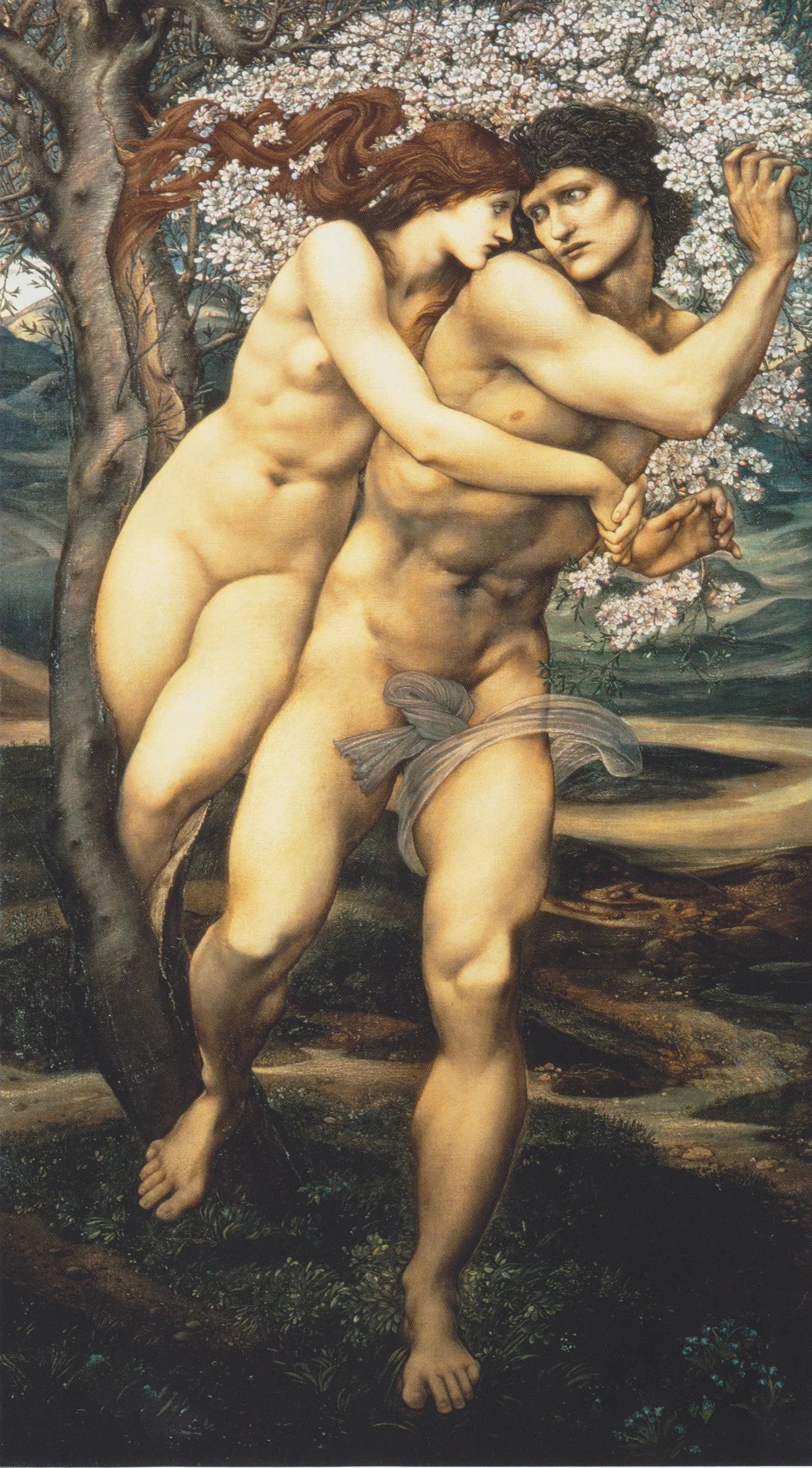 L'Arbre de l'oubli - Edward Burne-Jones image 1 tableau peint à l’huile sur toile