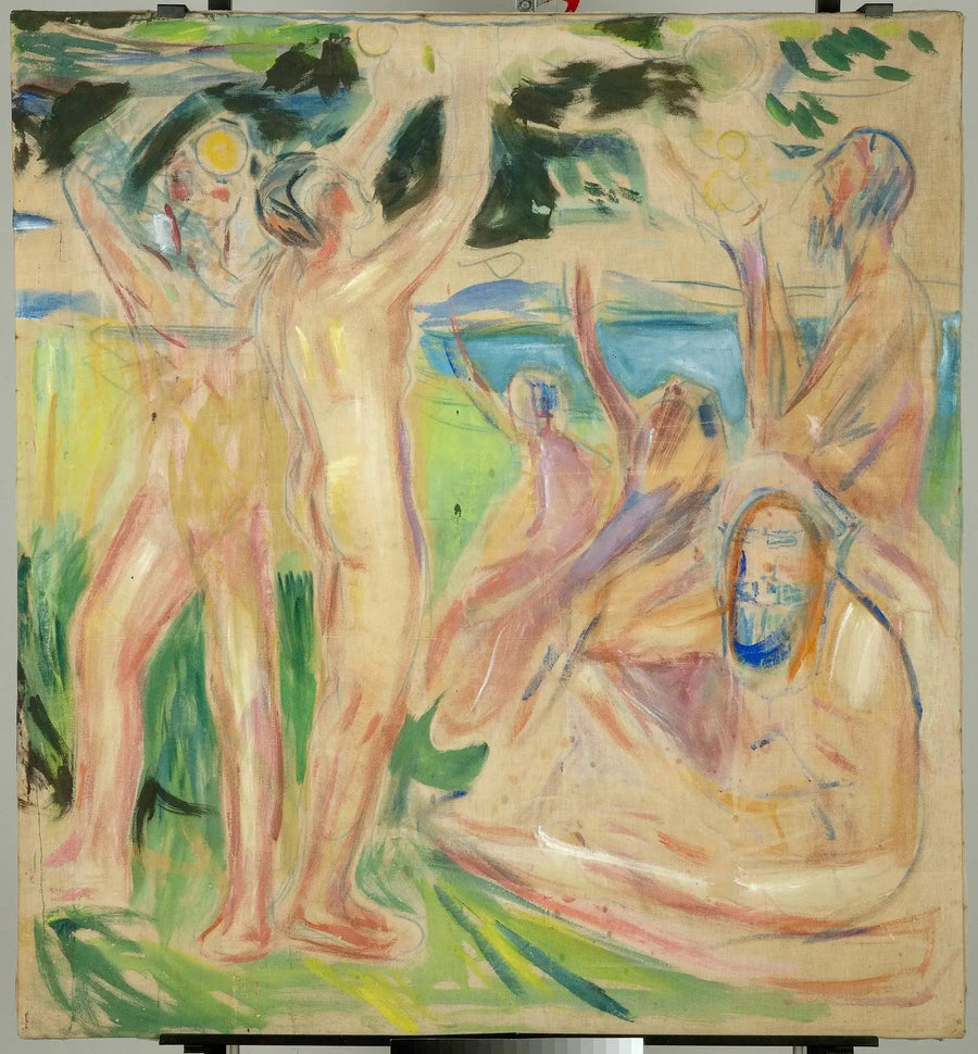 L'Arbre de vie : partie droite - Edvard Munch