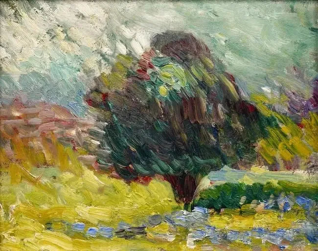 L'Arbre - Henri Matisse image 1 copie peinte à la main à l’huile