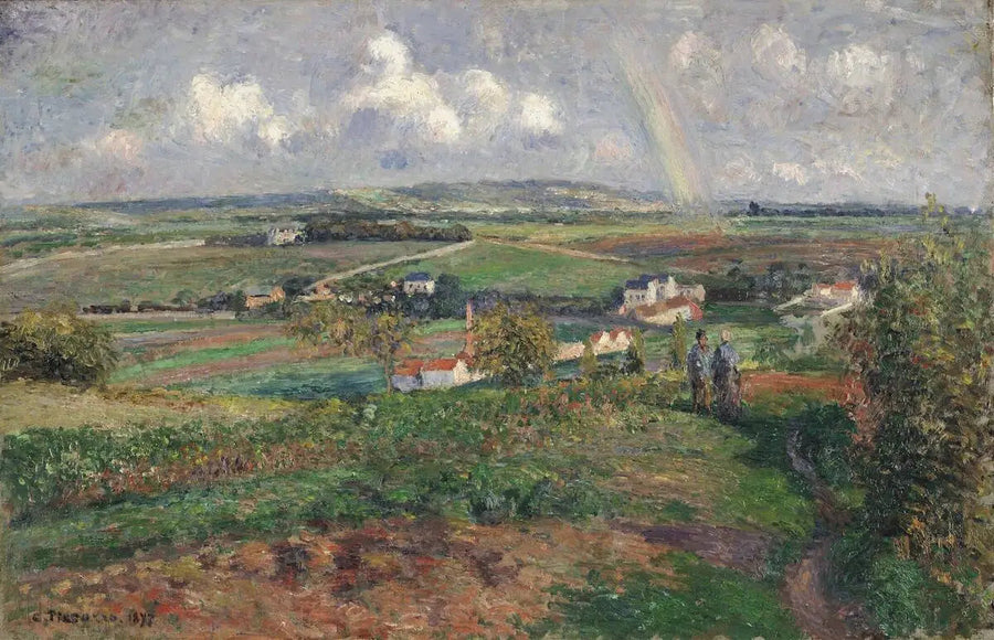 L'Arc-en-ciel, Pontoise - Camille Pissarro