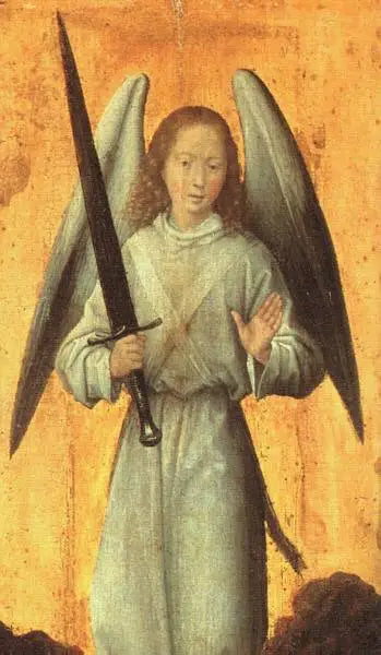 L'Archange Michel - Hans Memling image 1 reproduction de peinture à l’huile