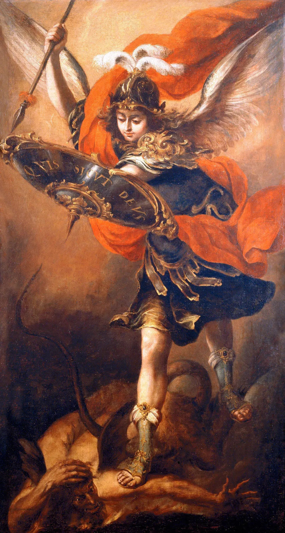 L'archange Michel - Juan de Valdés Leal image 1 copie de tableau peinte à la main