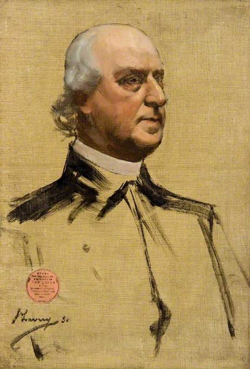 L'archevêque Eyre (1817–1902) (croquis) - John Lavery image 1 copie peinte à la main à l’huile