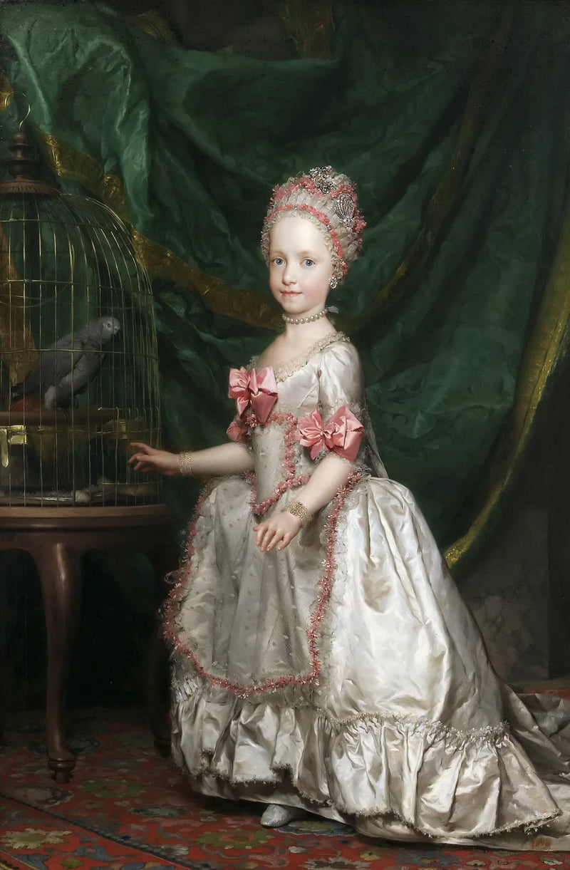 L'archiduchesse Maria Teresa d'Autriche - Anton Raphael Mengs