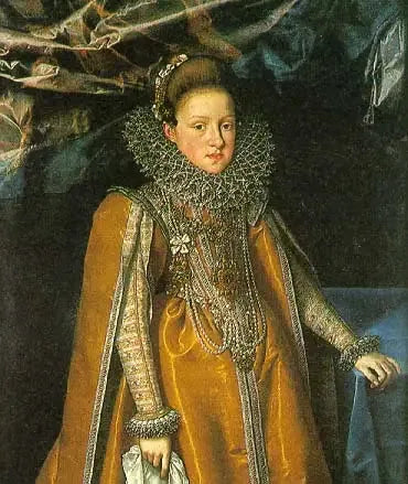 l'archiduchesse Marie-Madeleine d'Autriche - Frans Pourbus the Younger image 1 copie de tableau peinte à la main
