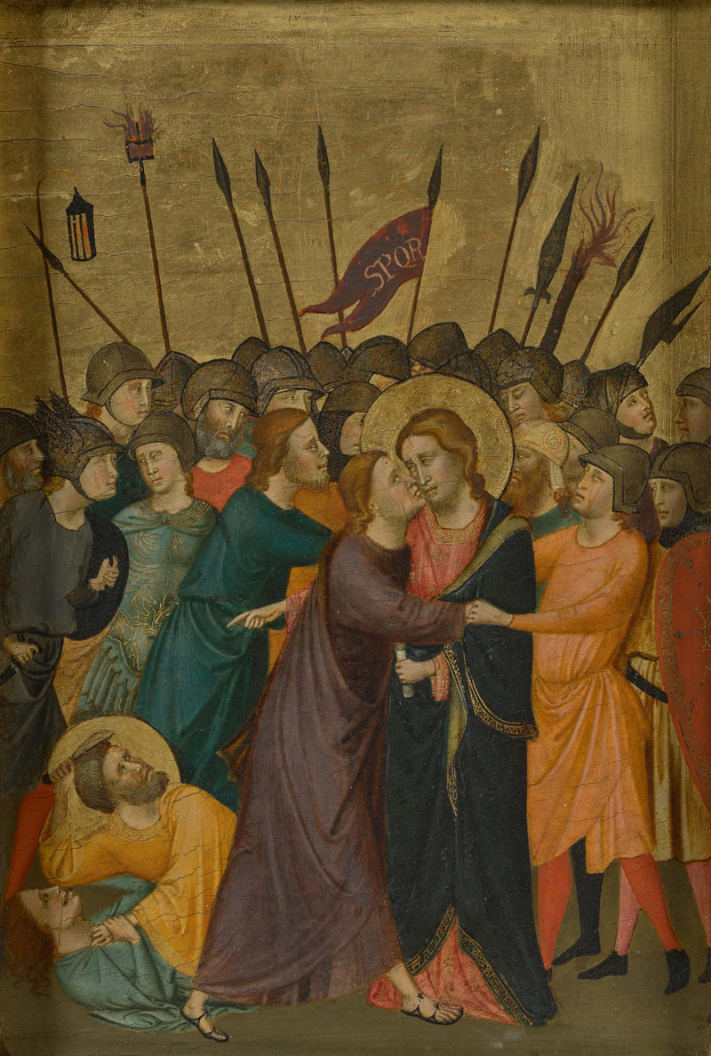 L'arrestation de Jésus - Master of San Martino alla Palma