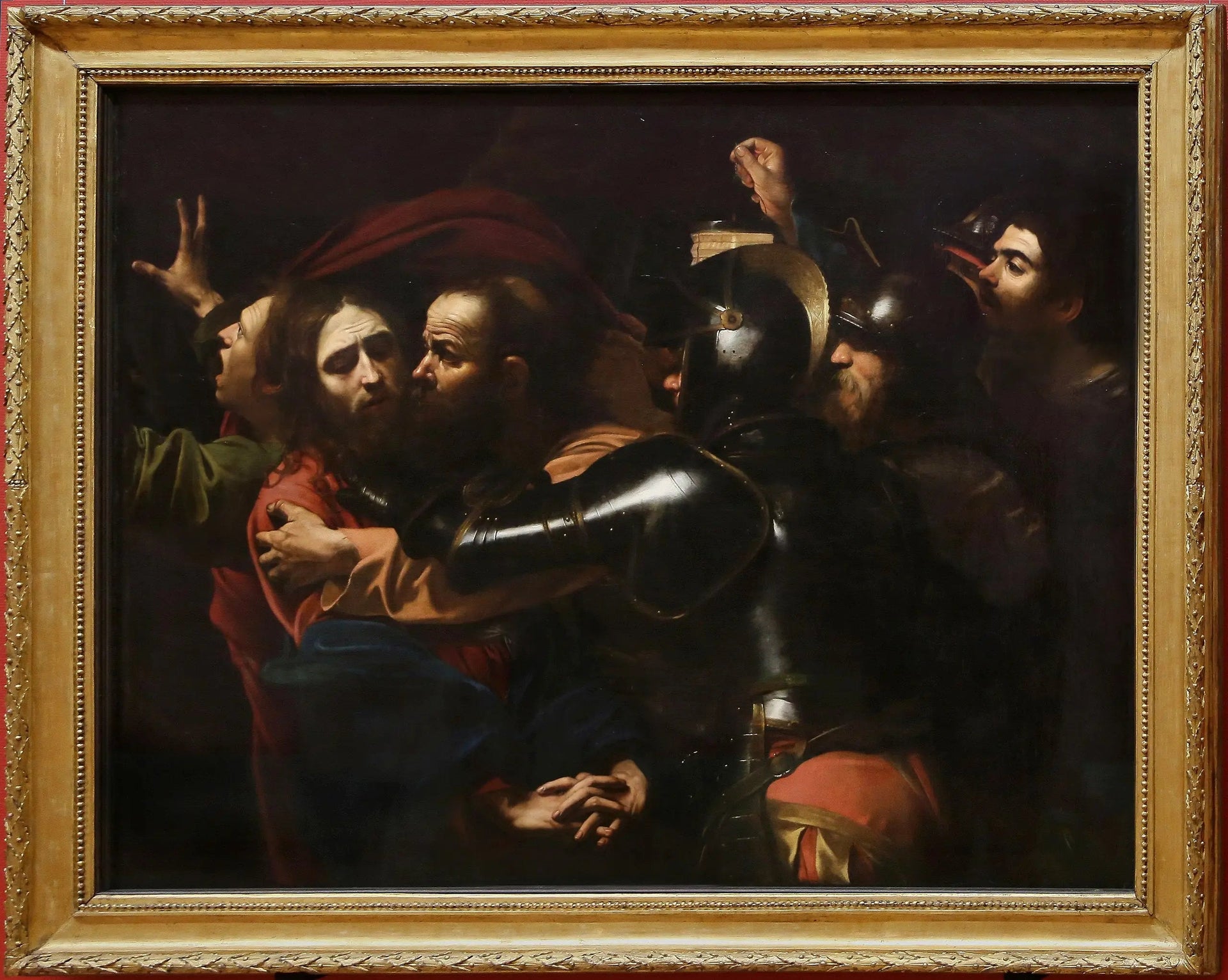 L'Arrestation du Christ - Le Caravage image 2 reproduction d’œuvre d’art à l’huile