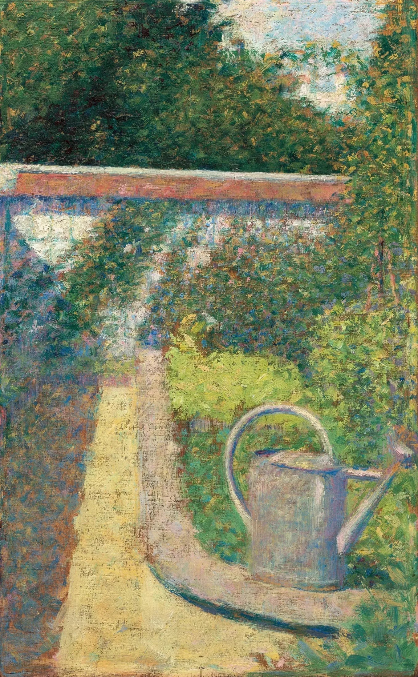 L'Arrosoir - Jardin du Raincy - Georges Seurat image 1 copie de tableau peinte à la main