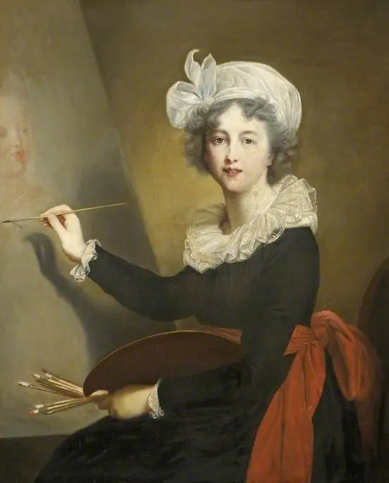 L'artiste au travail (autoportrait) - Élisabeth Vigée Le Brun image 1 reproduction d’œuvre d’art à l’huile