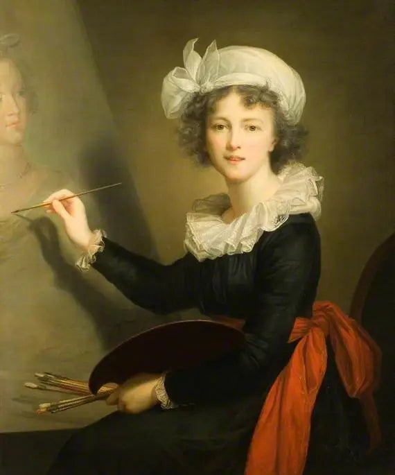 L'artiste au travail (autoportrait) - Élisabeth Vigée Le Brun image 1 reproduction de peinture à l’huile