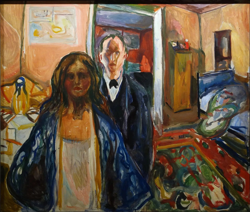 L'Artiste et son modèle - Edvard Munch