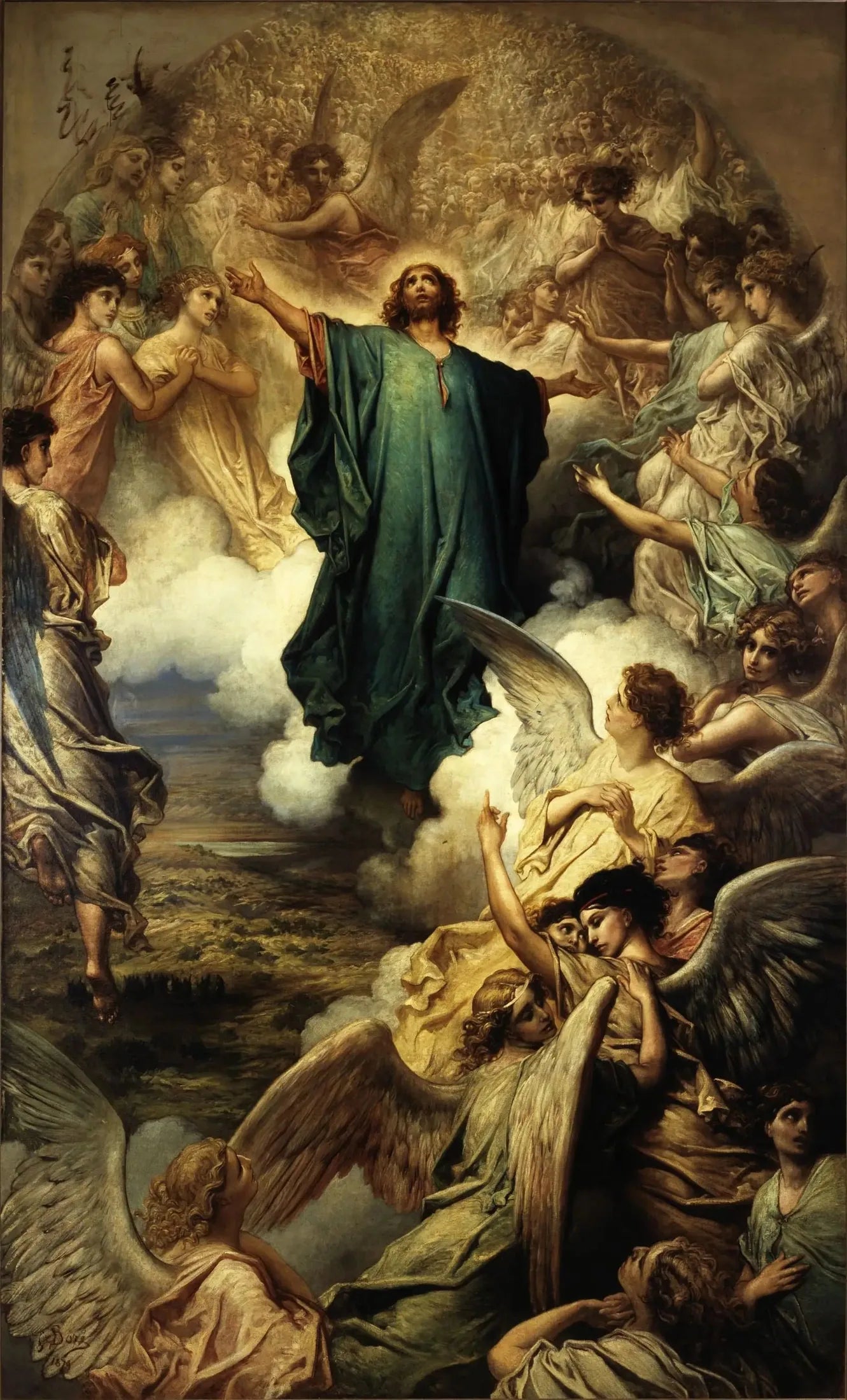 L'Ascension - Gustave Doré image 1 reproduction artisanale de tableau