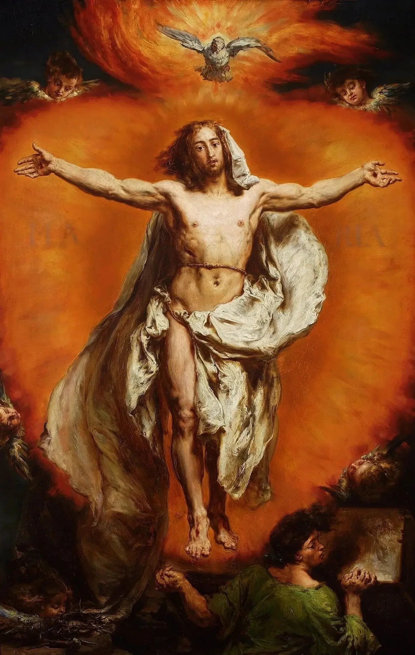 L’ascension - Jan Matejko image 1 reproduction de peinture à l’huile