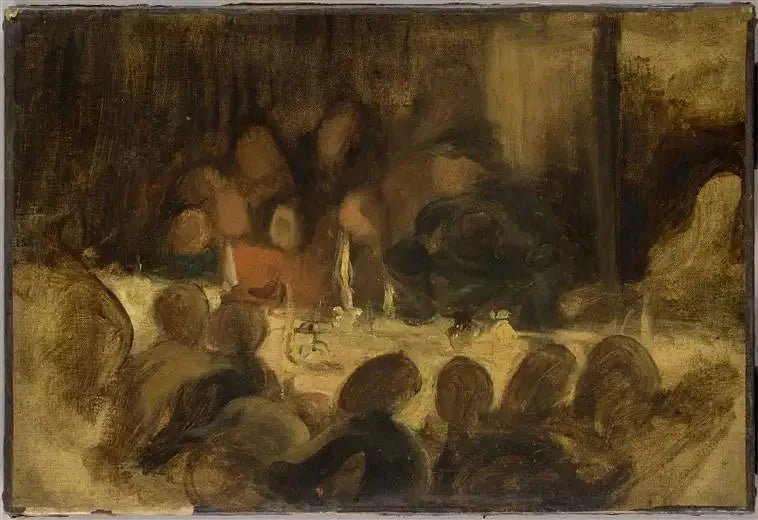 L'Assassinat de l'évêque de Liège - Eugène Delacroix image 1 reproduction de peinture à l’huile