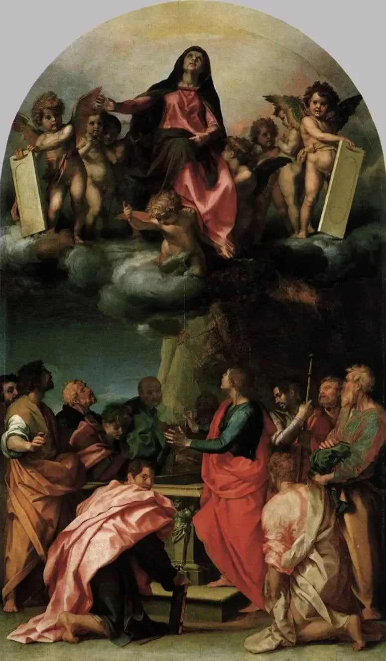 L'Assomption de la Vierge - Andrea del Sarto