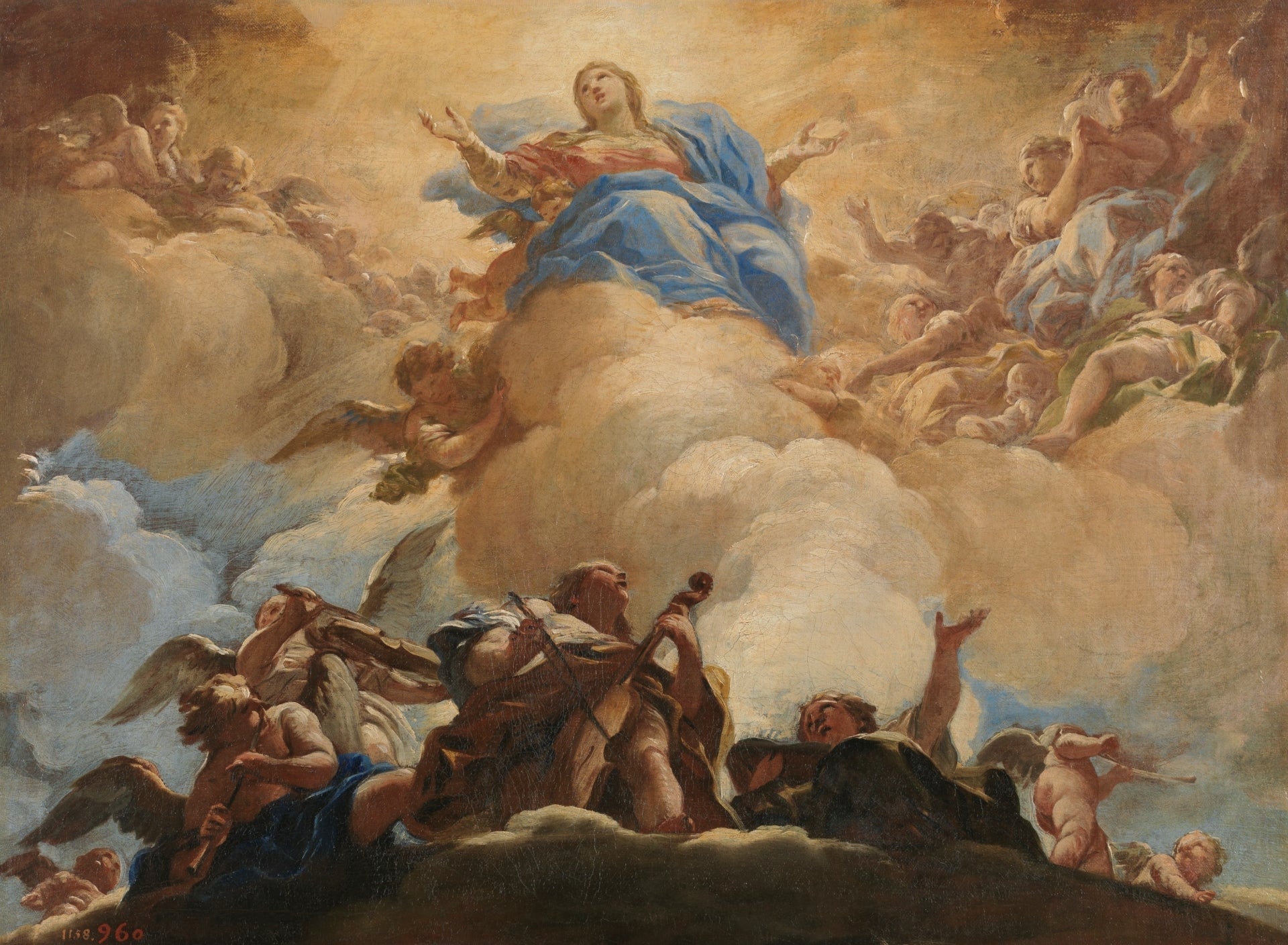 L’Assomption de la Vierge - Luca Giordano - Alpha Reproduction