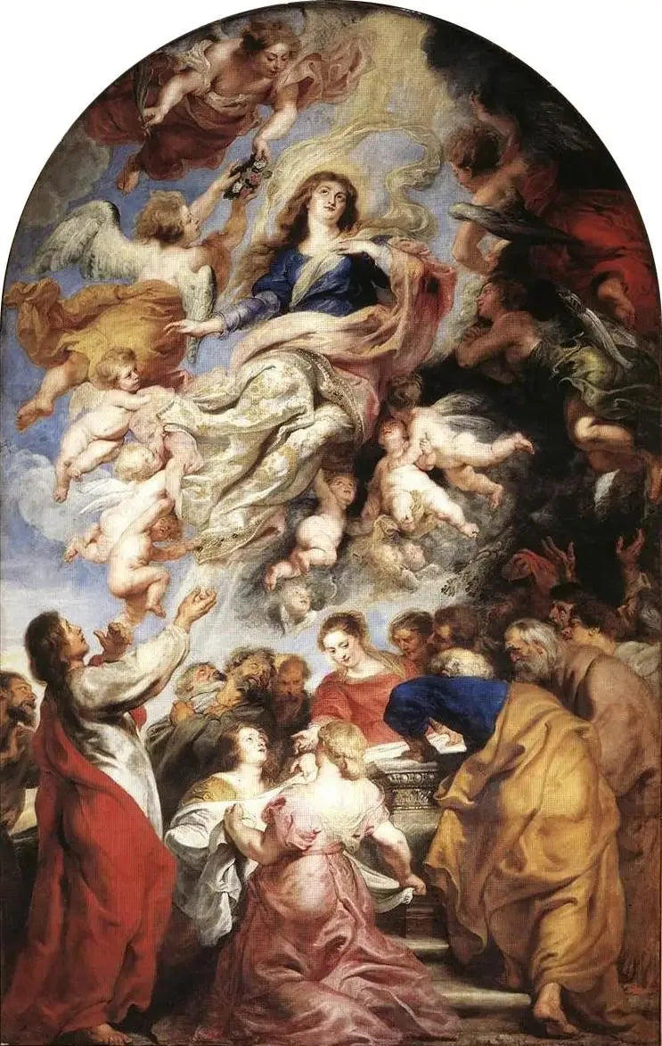 L'Assomption de la Vierge - Peter Paul Rubens image 1 reproduction réalisée par Alpha Reproduction