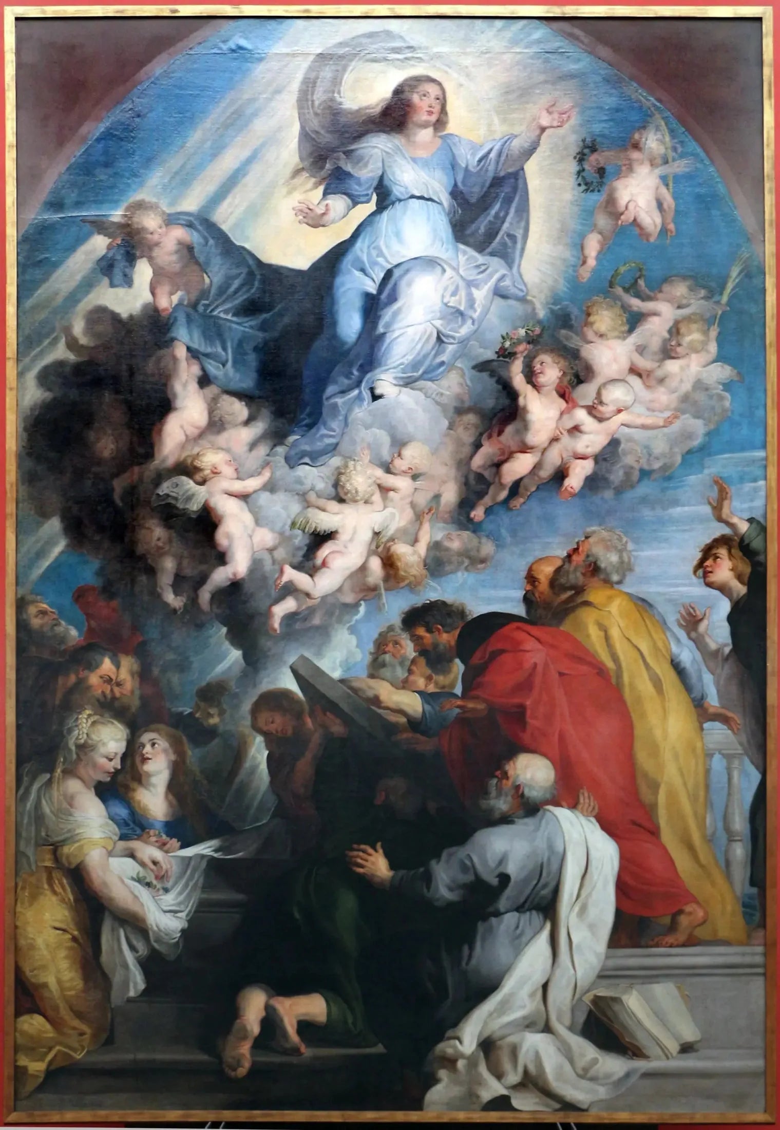 L'Assomption de la Vierge - Peter Paul Rubens image 1 reproduction de peinture à l’huile