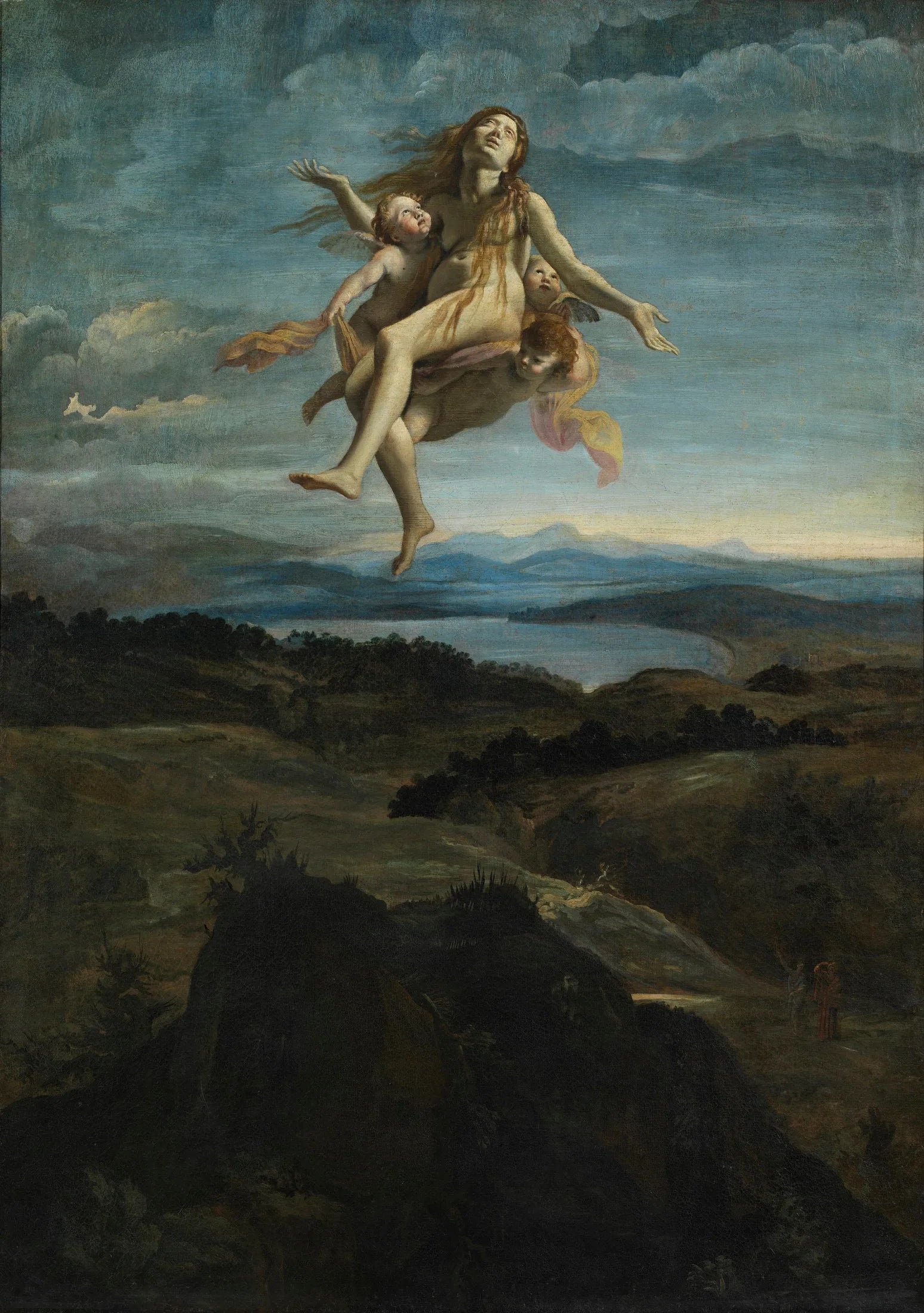 L'Assomption de Madeleine - Giovanni Lanfranco image 1 reproduction artisanale de tableau