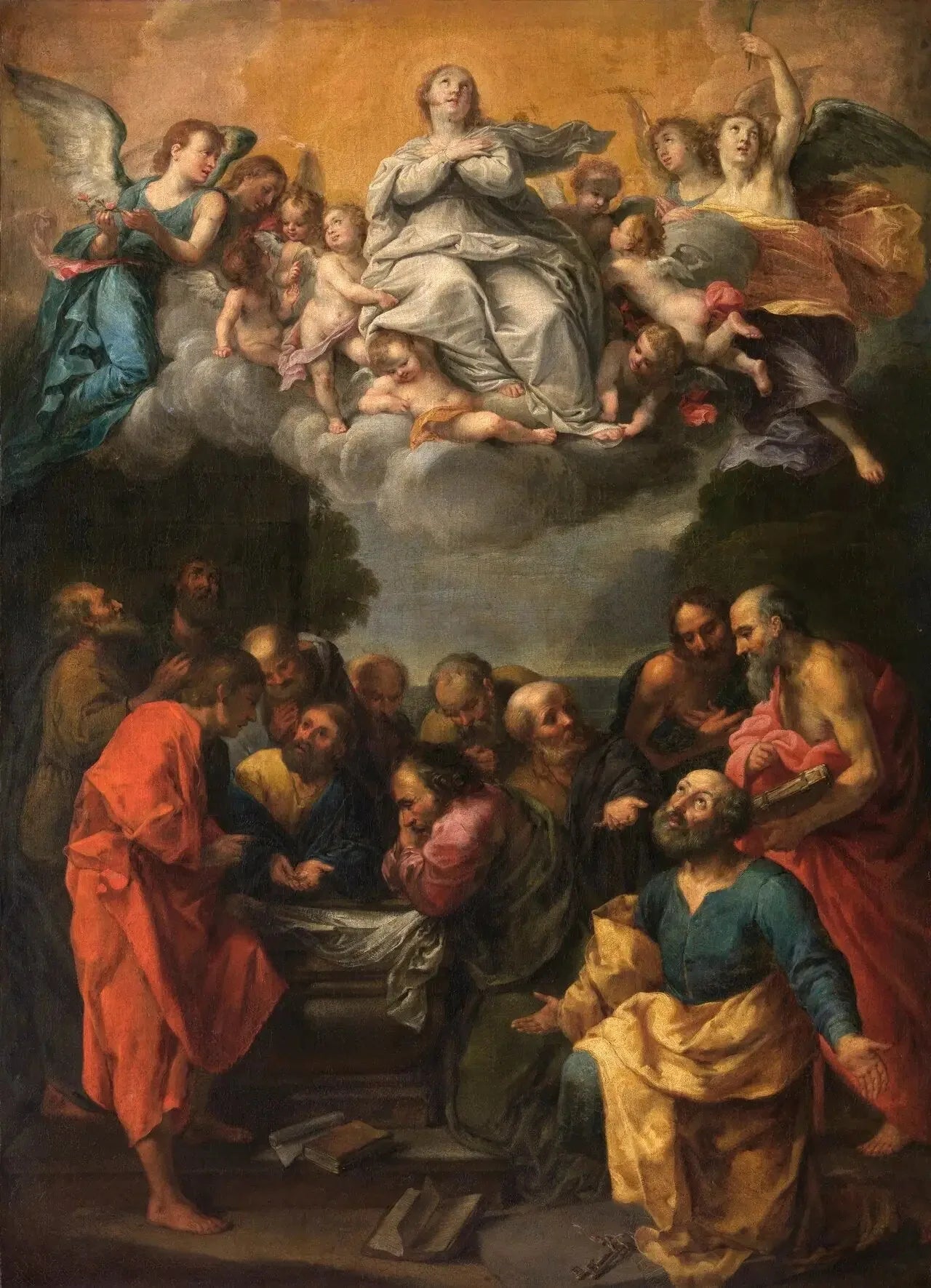 L'Assomption de Marie - Guido Reni image 1 reproduction réalisée par Alpha Reproduction