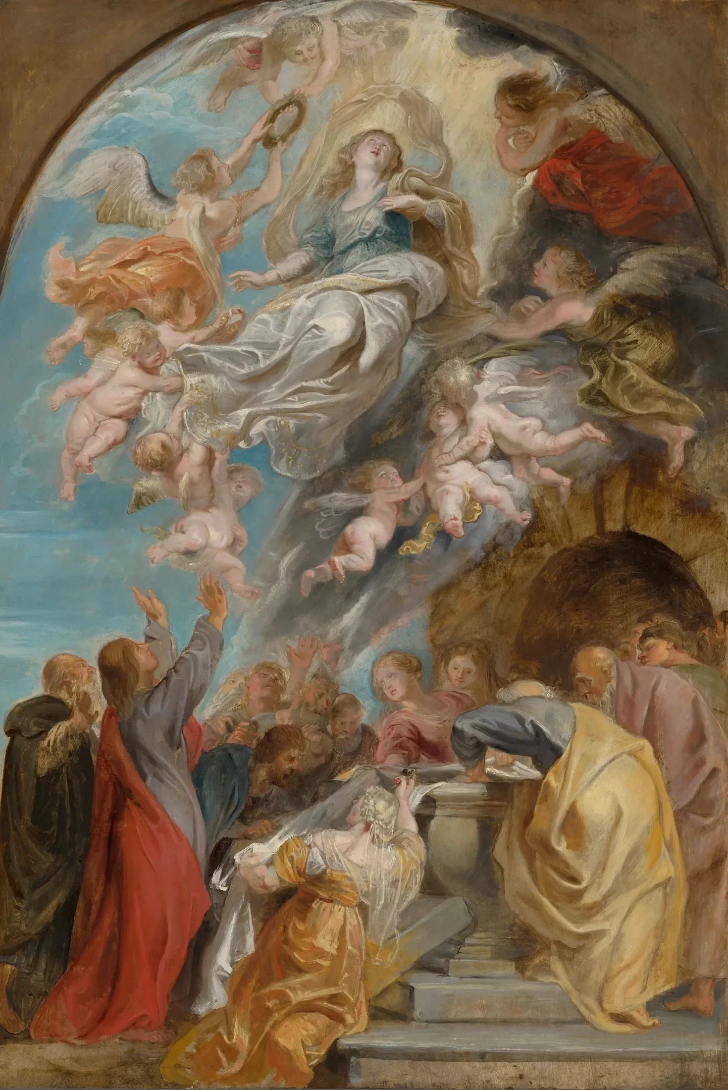 L'Assomption de Marie - Peter Paul Rubens image 1 tableau peint à l’huile sur toile