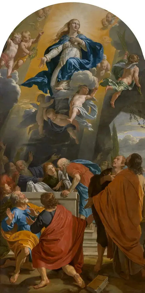 L'Assomption - Philippe de Champaigne image 1 copie de tableau peinte à la main