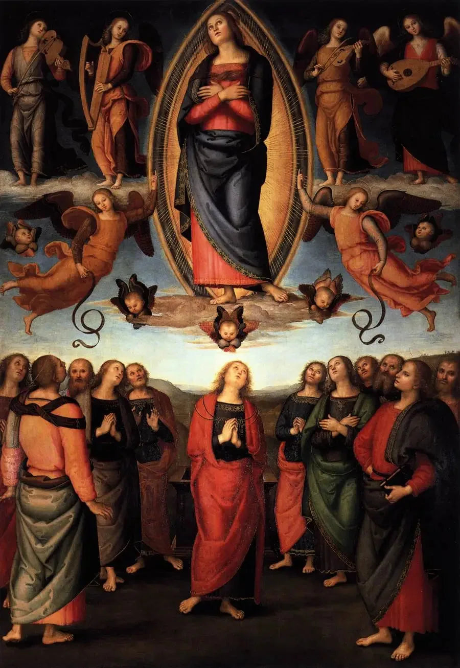 L'Assomption - Pietro Perugino image 1 reproduction réalisée par Alpha Reproduction