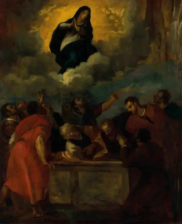 L'Assomption - Théodore Géricault image 1 reproduction de peinture à l’huile