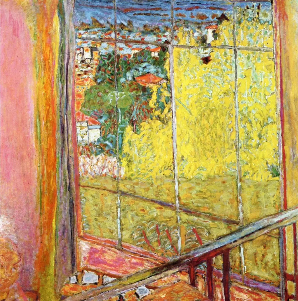 L'Atelier au mimosa - Pierre Bonnard image 1 tableau peint à l’huile sur toile