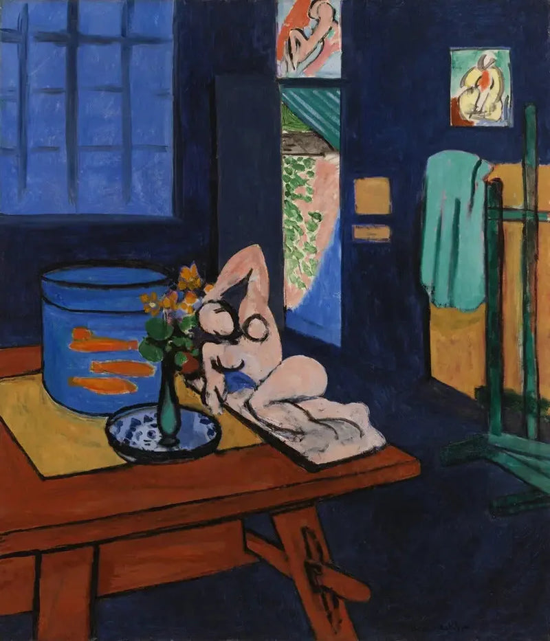L'Atelier aux poissons rouges - Henri Matisse