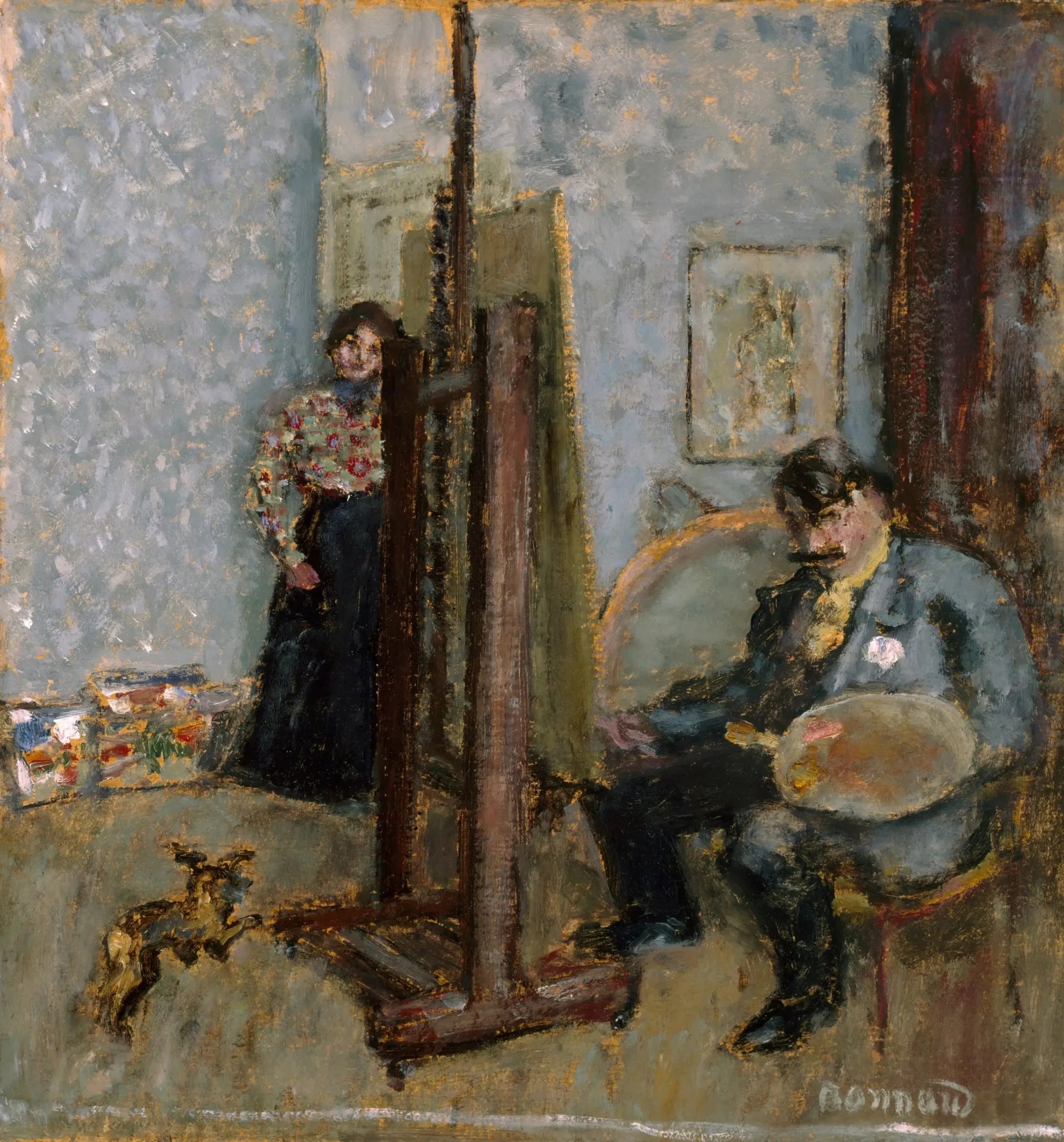 L'atelier du peintre - Pierre Bonnard image 1 copie de tableau peinte à la main