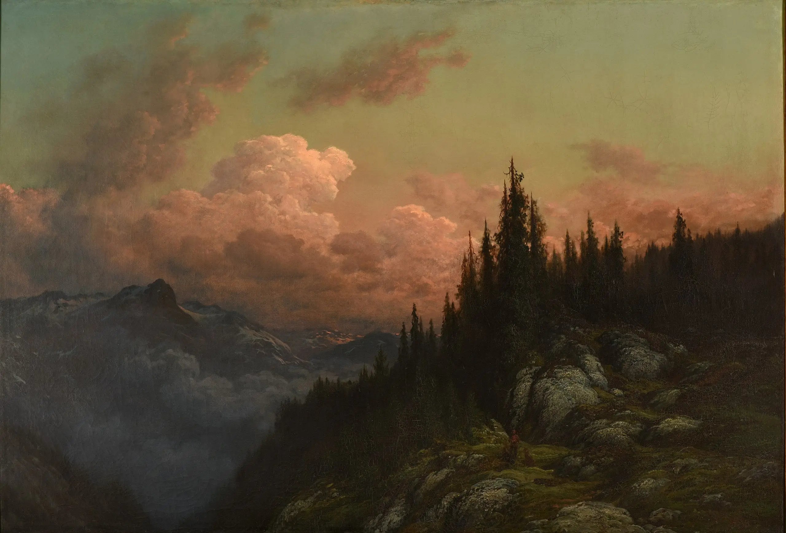 L’Aube-souvenir des Alpes - Gustave Doré - Alpha Reproduction