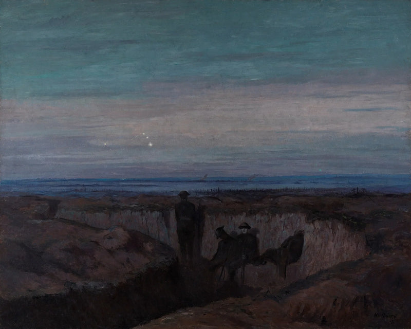 L'aube sur la fosse de l'Ouse - Maurice Galbraith Cullen