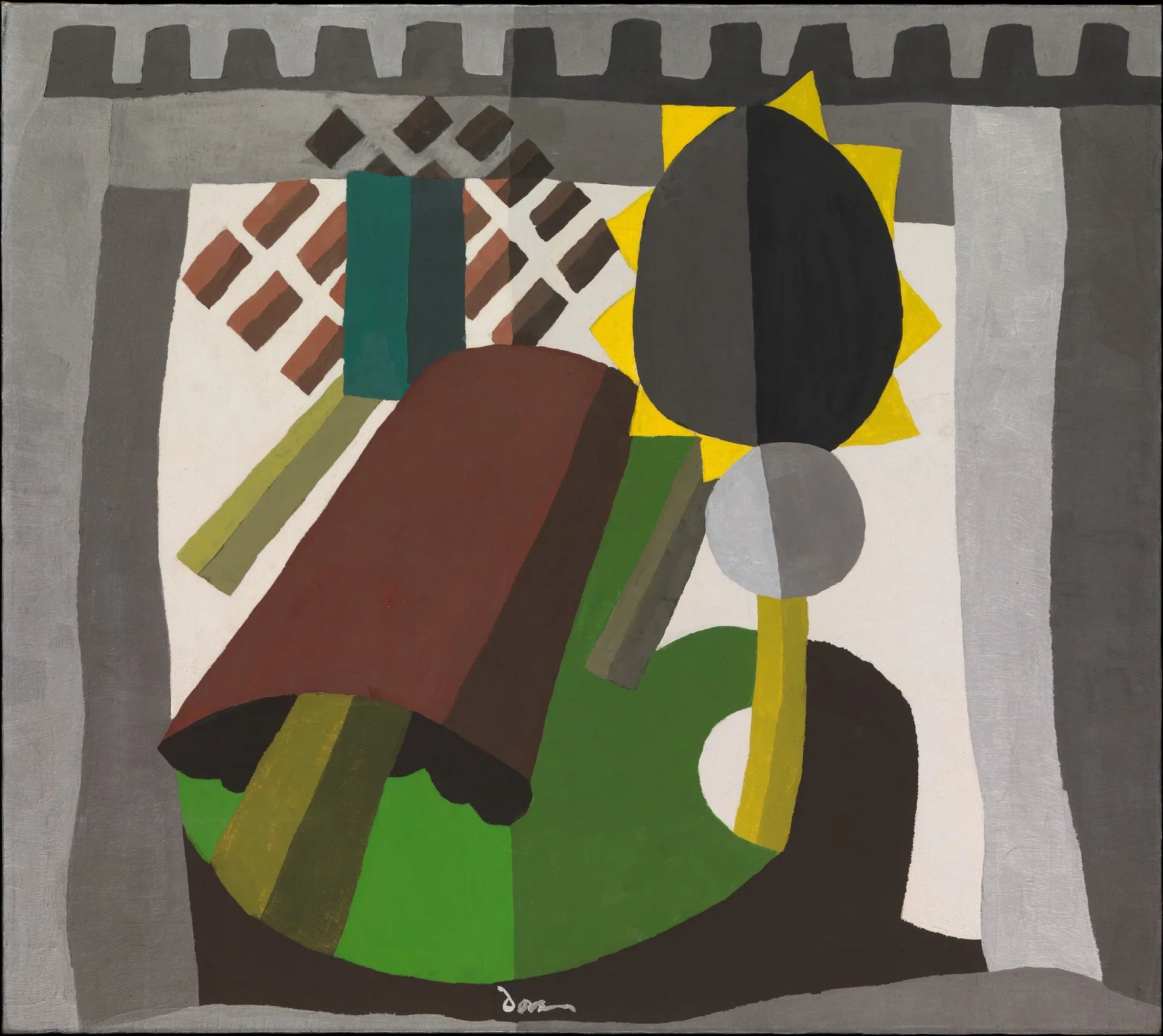L'auberge - Arthur Dove image 1 tableau peint à l’huile sur toile
