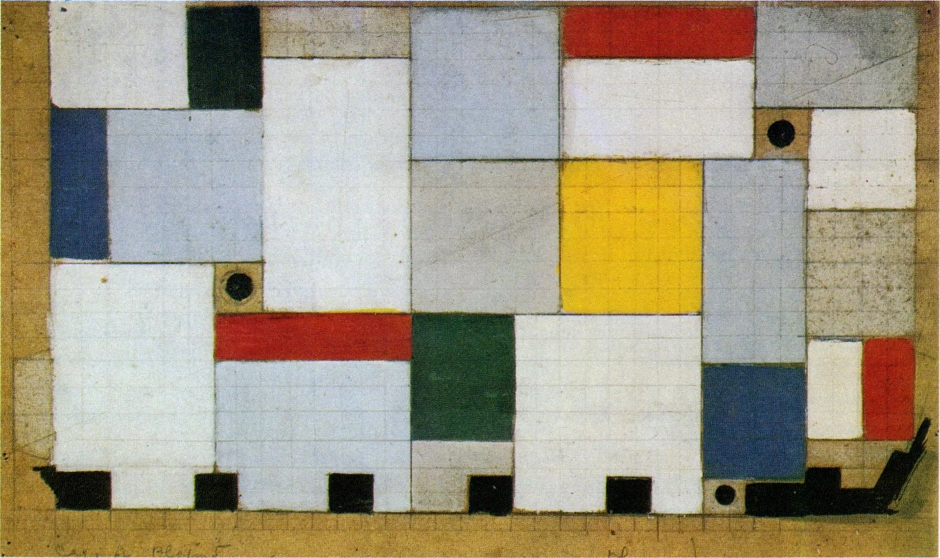 L'Aubette - Theo van Doesburg image 1 reproduction de peinture à l’huile