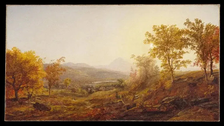 L'automne au mont Chocorua - Jasper Francis Cropsey image 1 copie de tableau peinte à la main