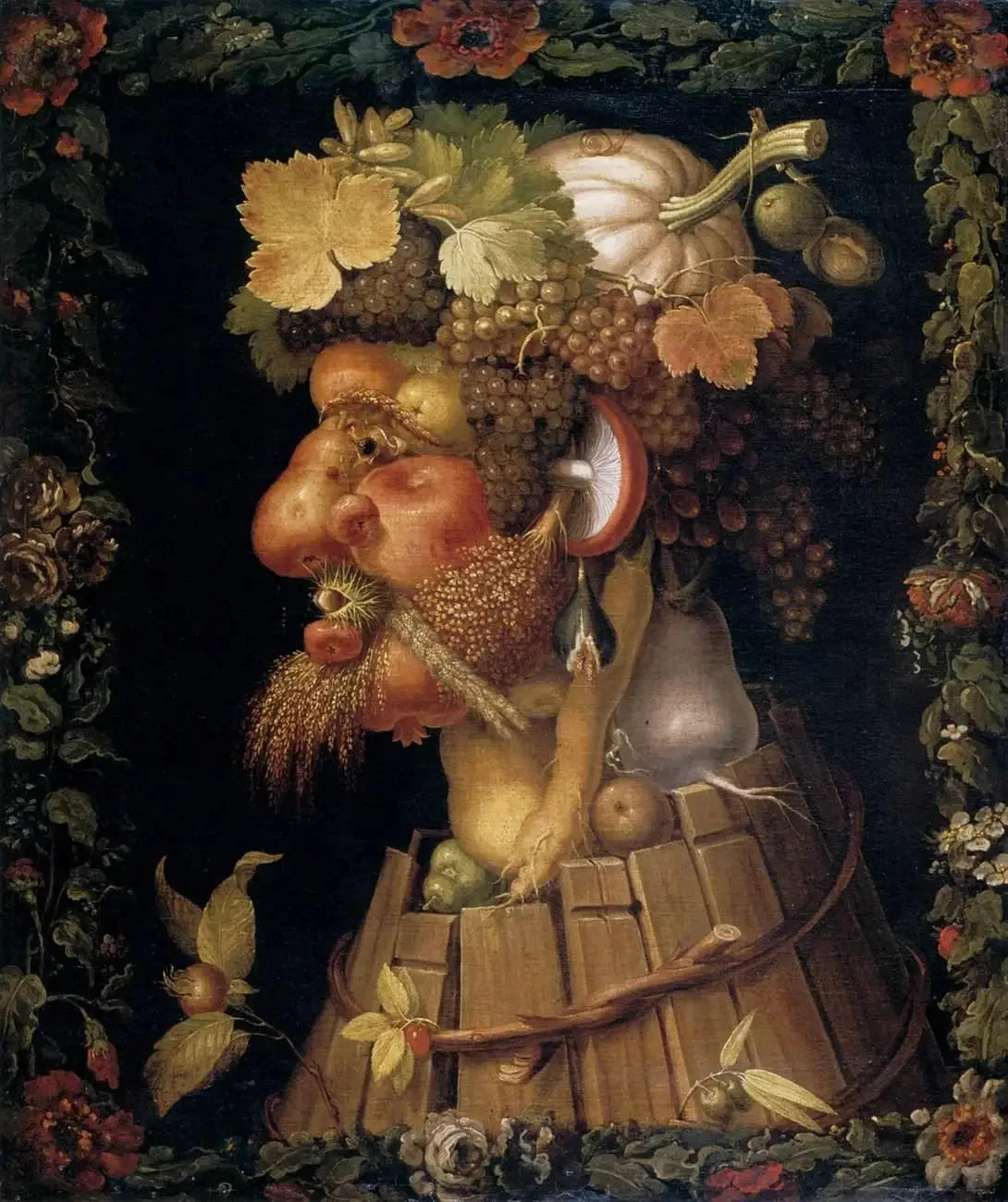 L'Automne - Giuseppe Arcimboldo image 1 reproduction réalisée par Alpha Reproduction