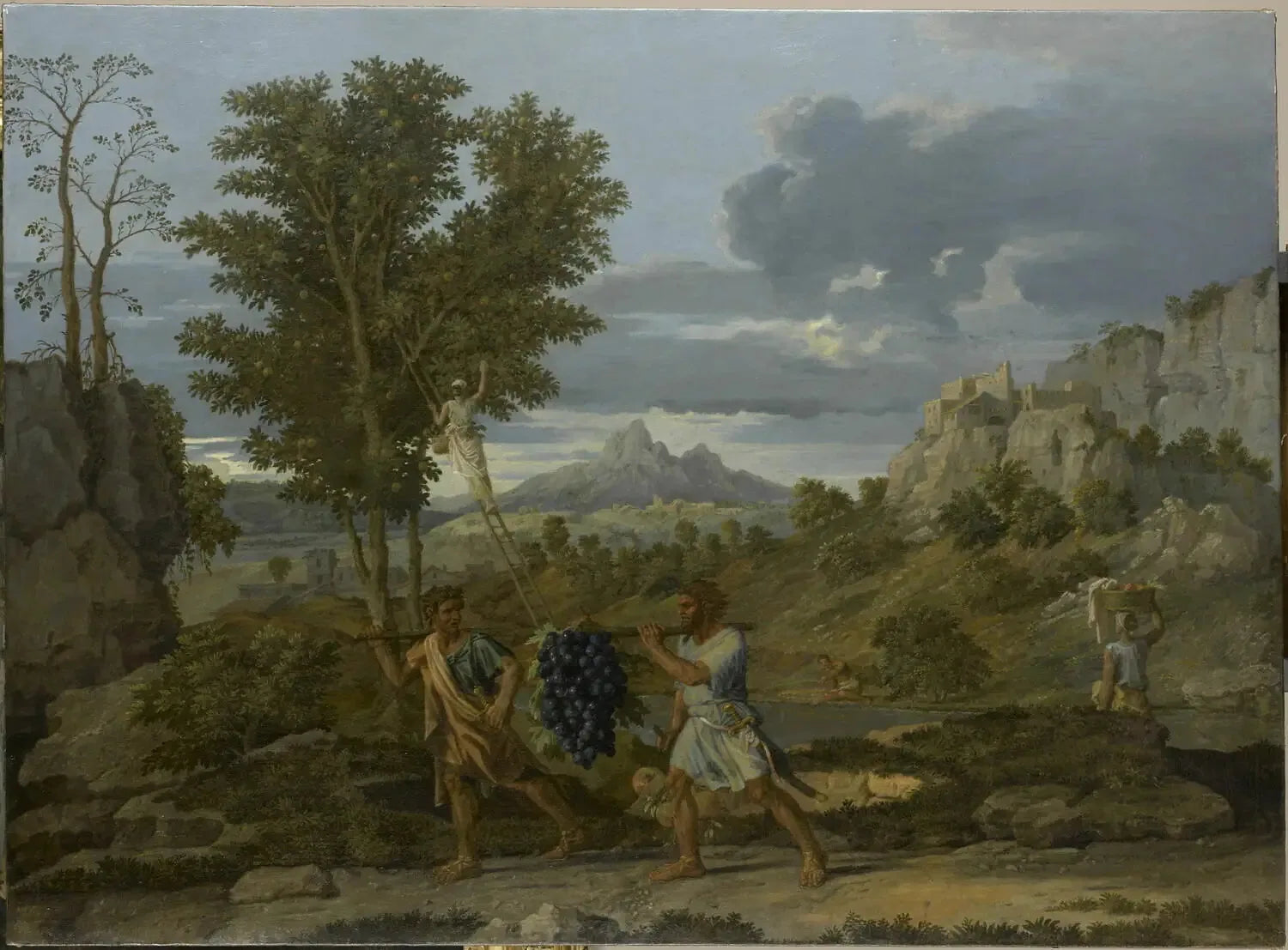 L'Automne - Nicolas Poussin image 1 reproduction de peinture à l’huile