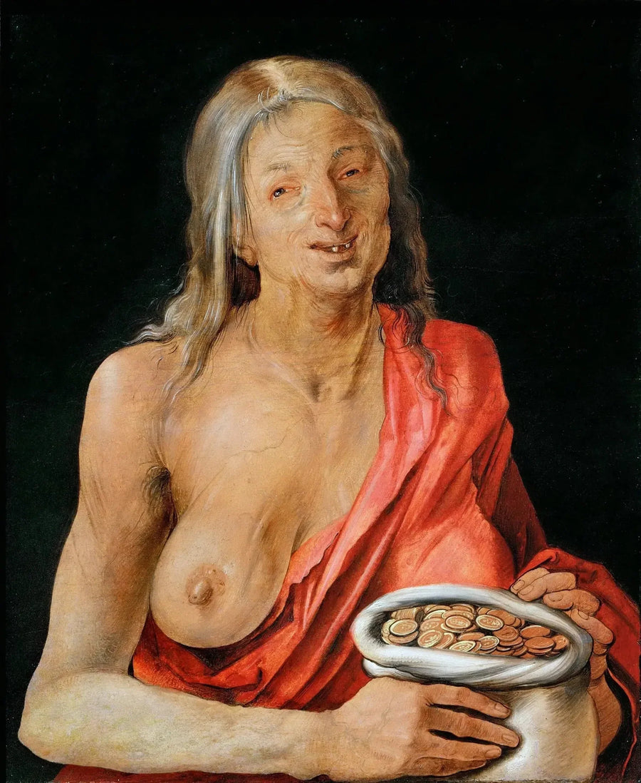 L'Avarice - Albrecht Dürer