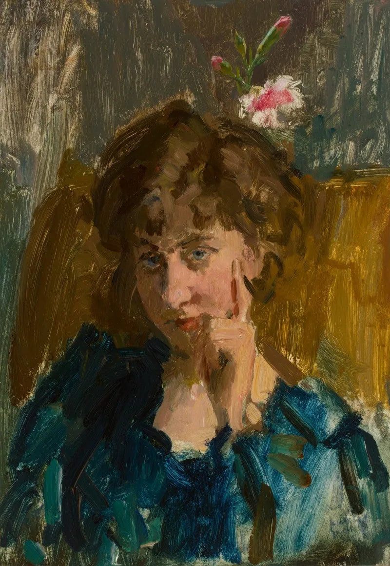 L'écrivain Jo De Wit - Isaac Israëls