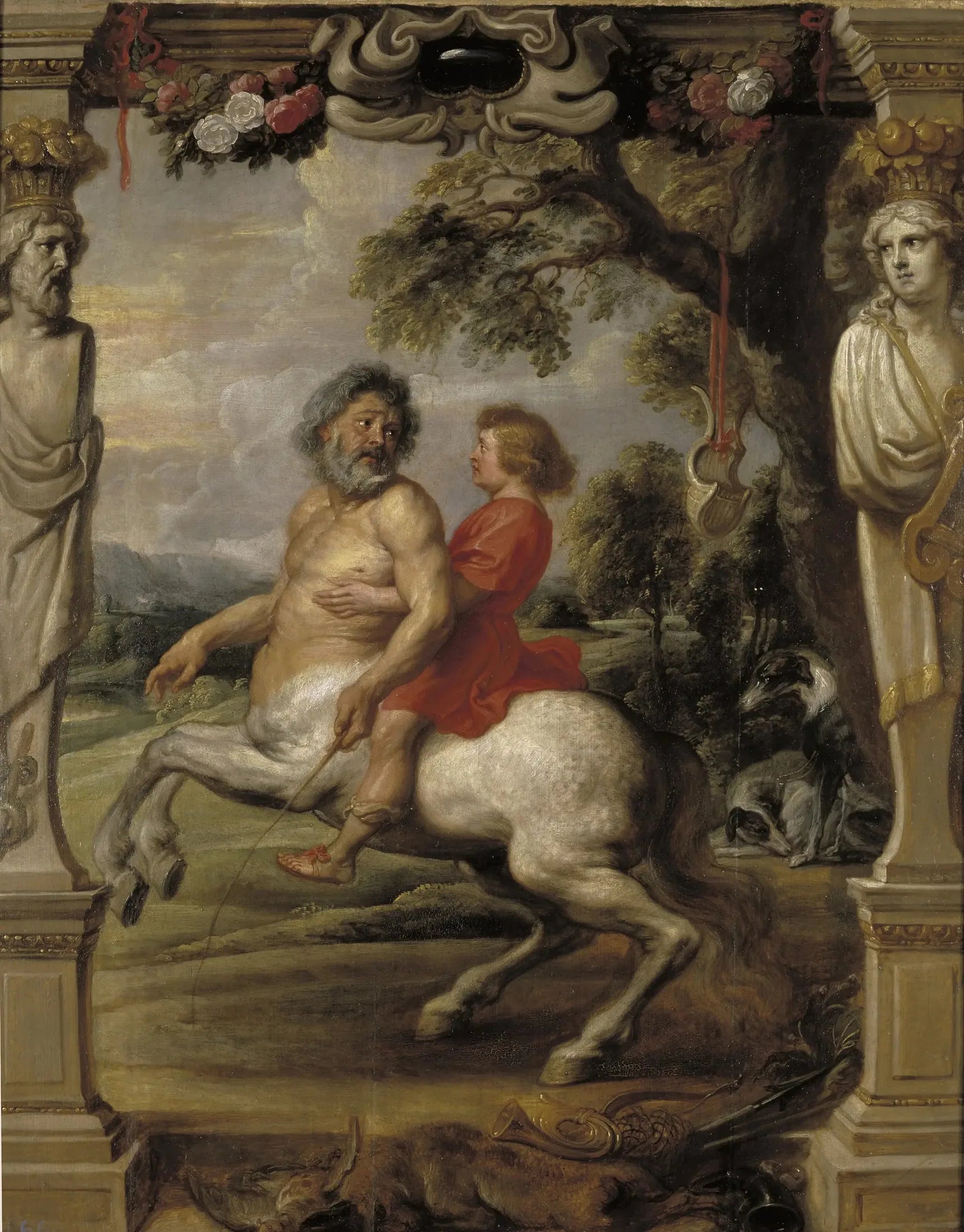 L'Éducation d'Achille - Peter Paul Rubens image 1 tableau peint à l’huile sur toile