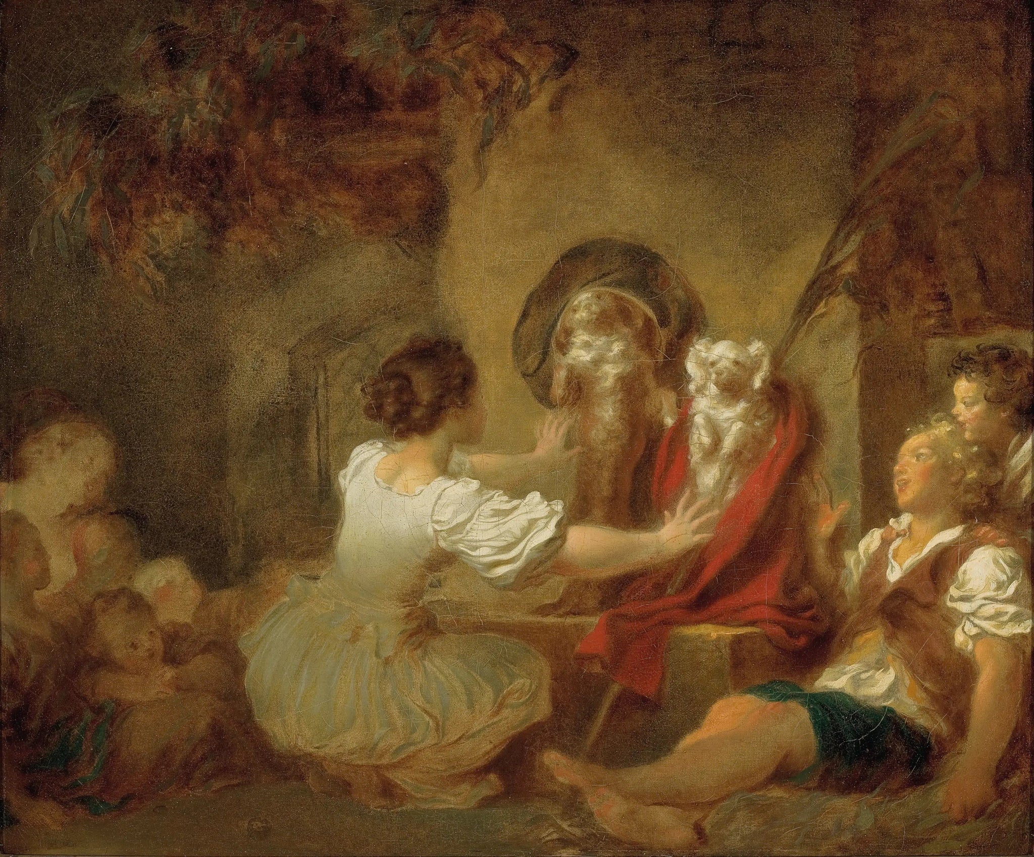 L'éducation fait tout - Jean-Honoré Fragonard image 1 reproduction réalisée par Alpha Reproduction